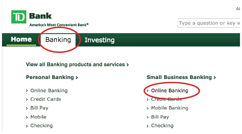 How To Download Your TD Bank Statement